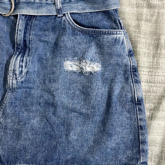 Denim mini skirt - Picture 4 of 6